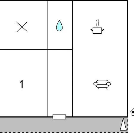 1 Bedroom Awesome In * Dinjiska